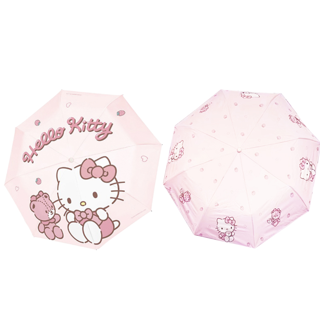 SANRIO AUTOMATIC UMBRELLA HELLOKITTY