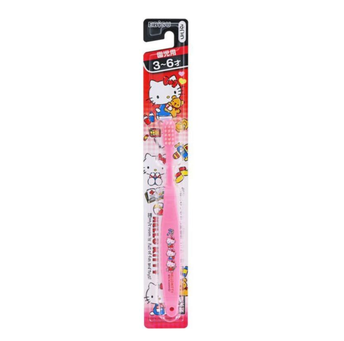 DENTAL TOOTHBRUSH EBISU KIDS HELLO KITTY 2-6 YEARS OLD