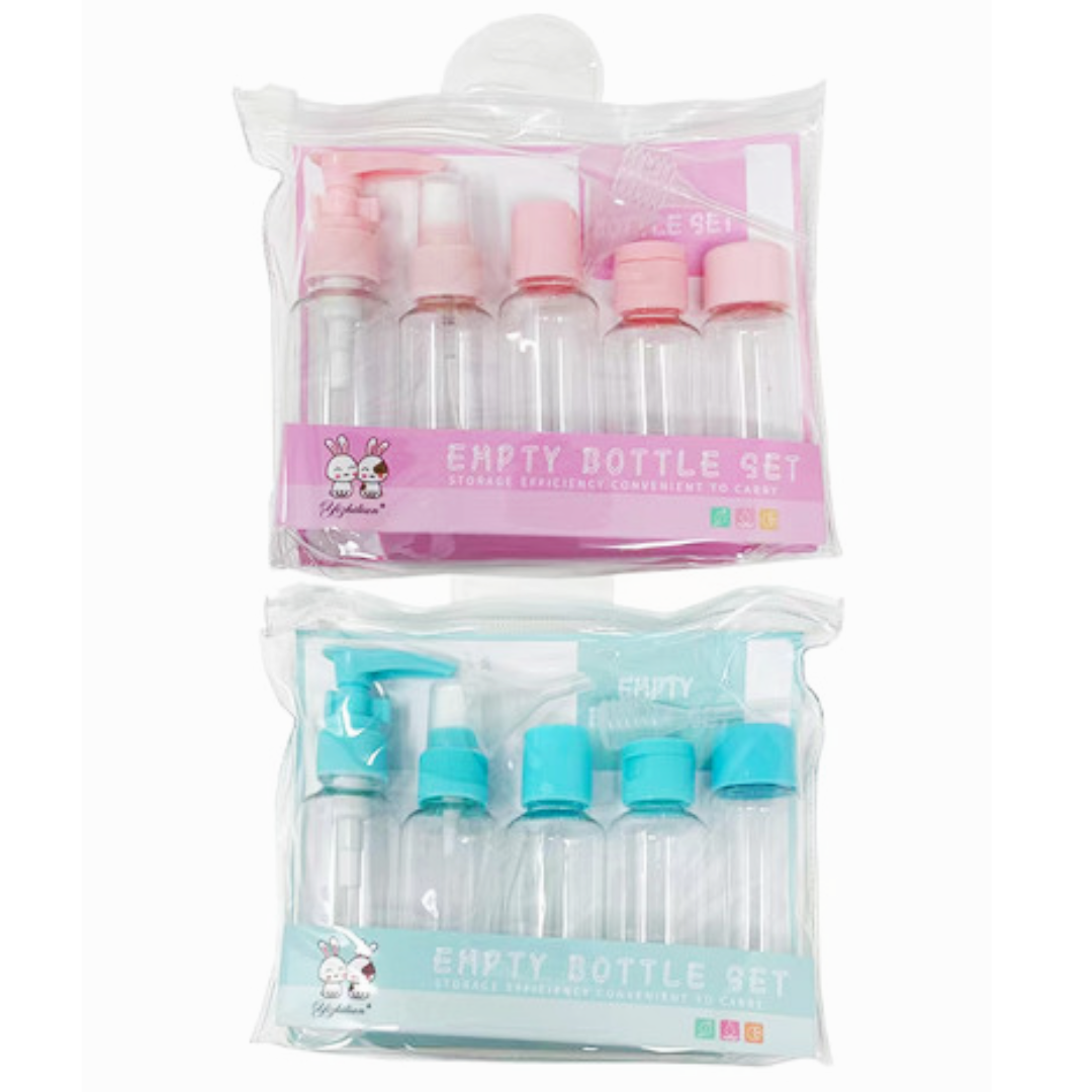 5PCS TRAVEL BOTTLE SET