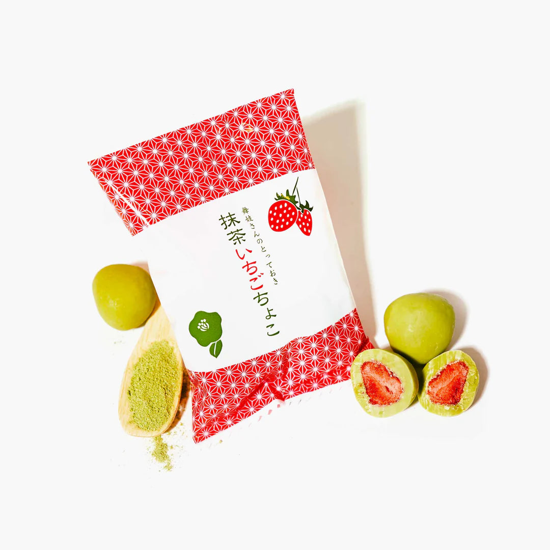 MAIKO MATCHA STRAWBERRY CHOCOLATE 72G