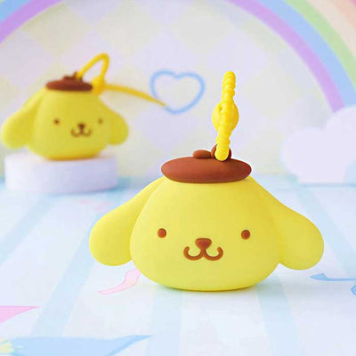 SANRIO SILICONE COIN PURSE  POMPOMPURIN