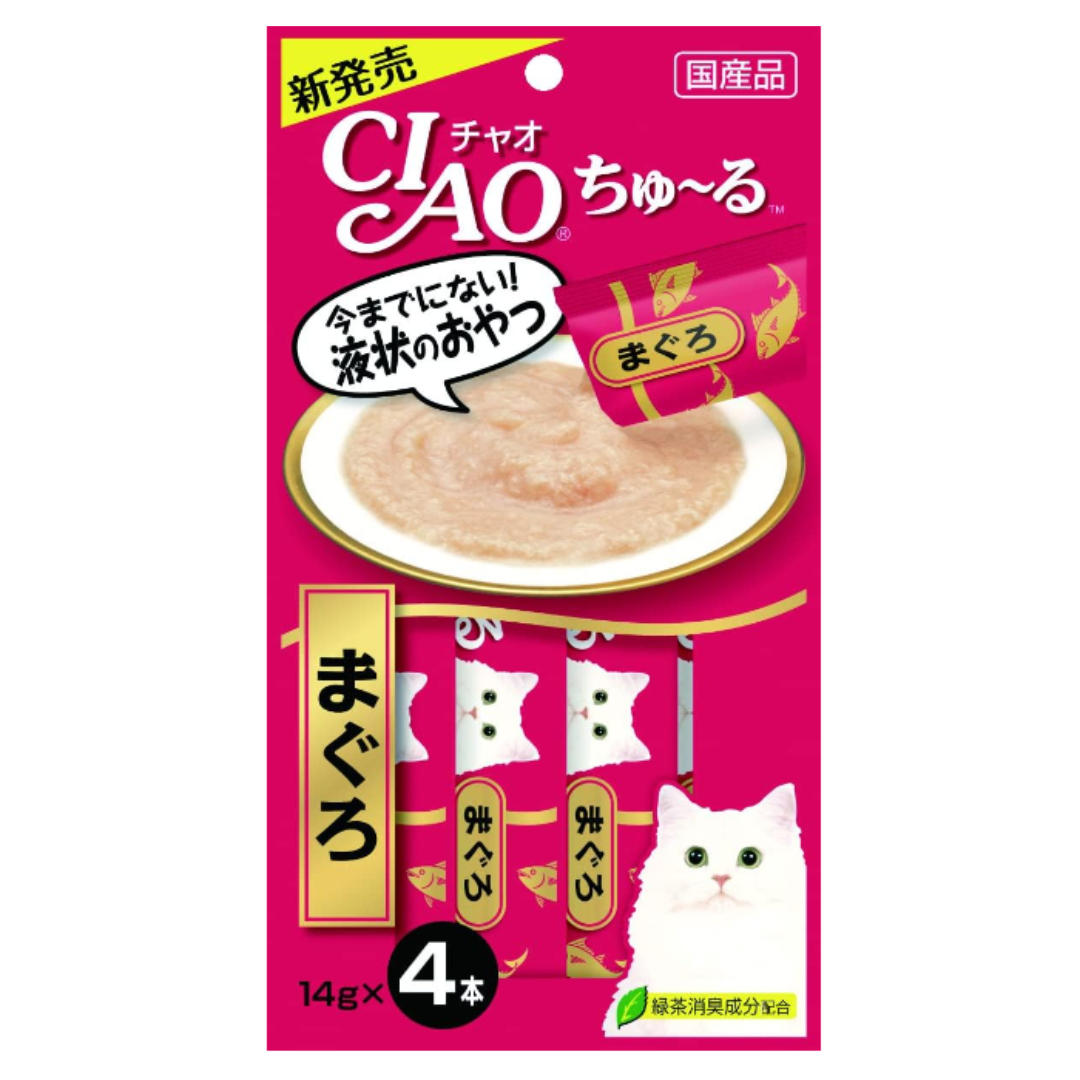 INABA CAT CIAO CHURU TUNA JP 14GX4P