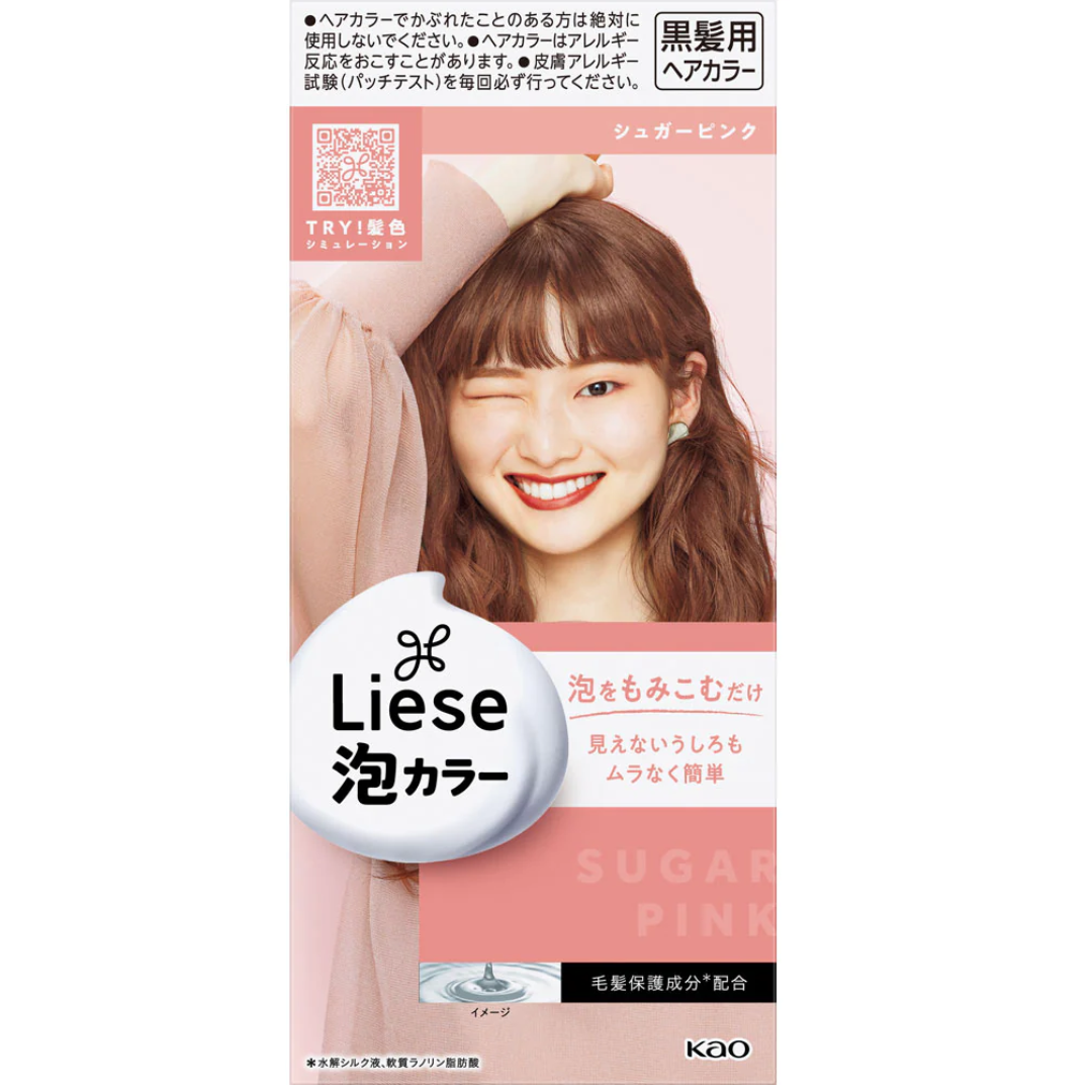 KAO LIESE BUBBLE HAIR COLOR SUGAR PINK