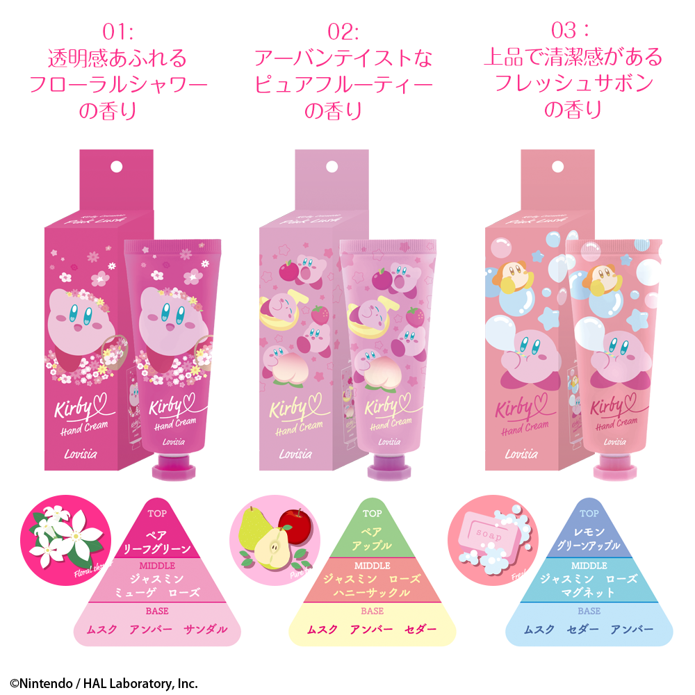 KIRBY HAND CREAM 01 FLORAL SHOWER