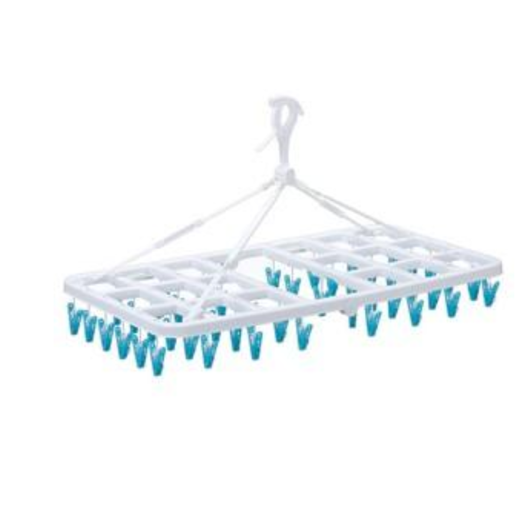 AISEN LAUNDRY HANGER 46 CLIPS