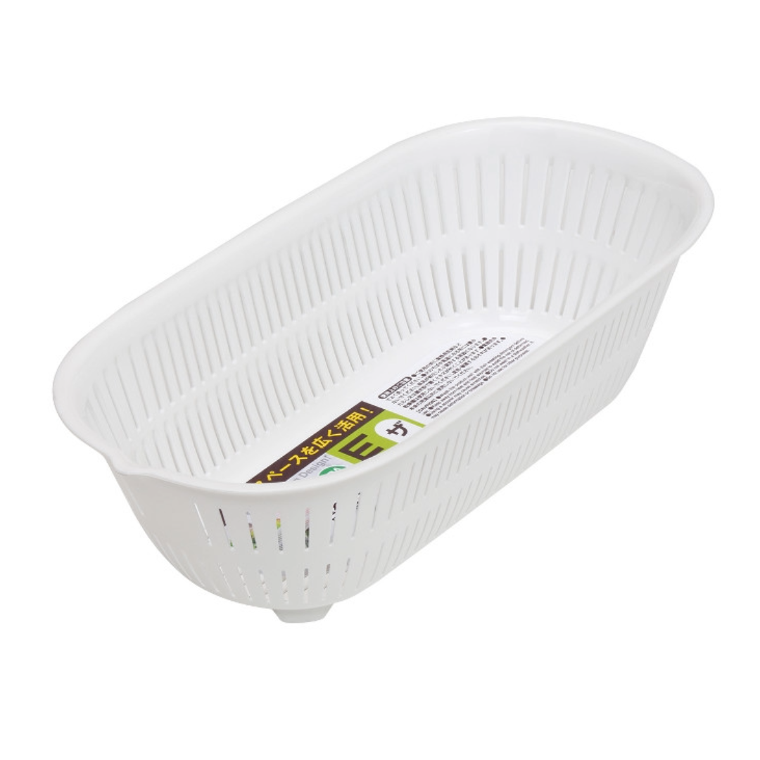 LONG COLANDER WHITE