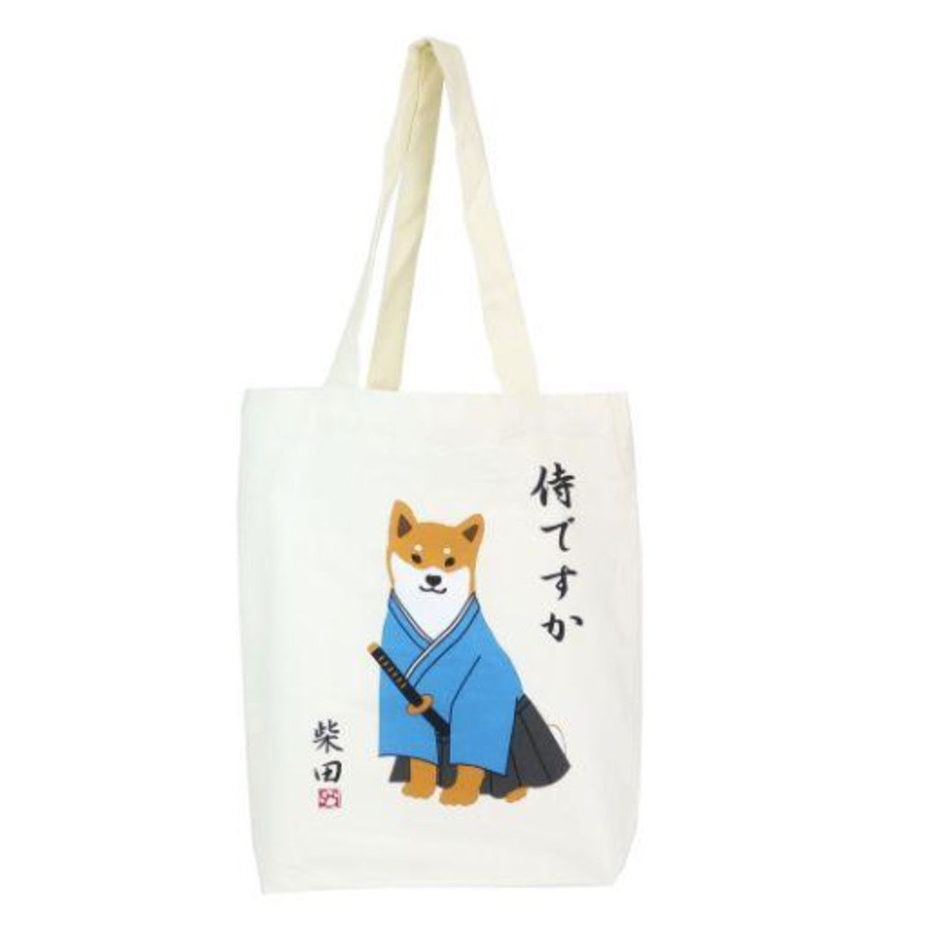 FRIENDSHILL A4 TOTE BAG SAMURAI IVORY