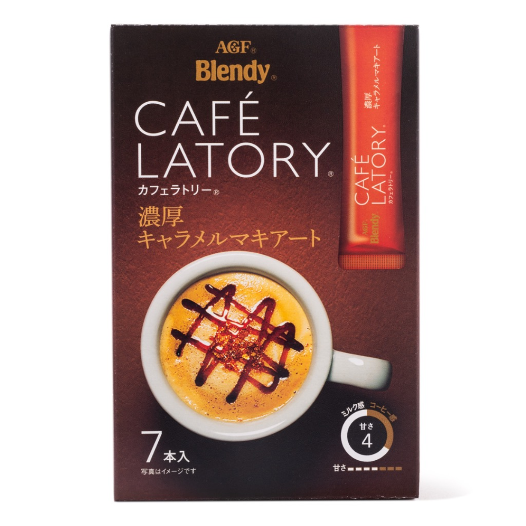 AGF BLENDY CAFE STICK CARAMEL MACCHIATO