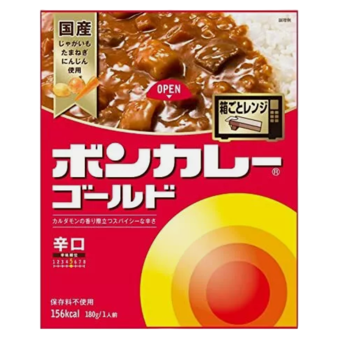 BON CURRY GOLD HOT 180G