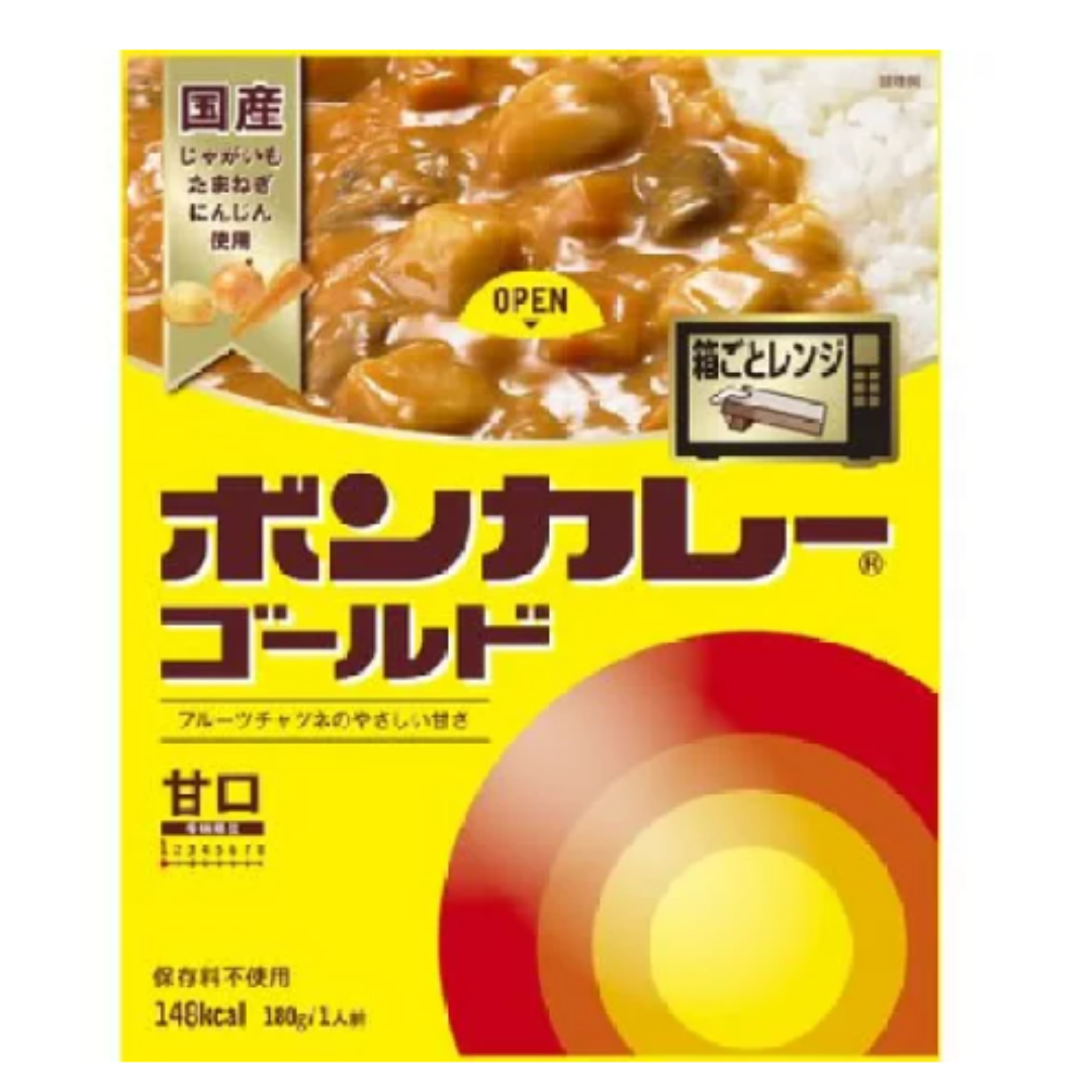 BON CURRY GOLD MILD 180G