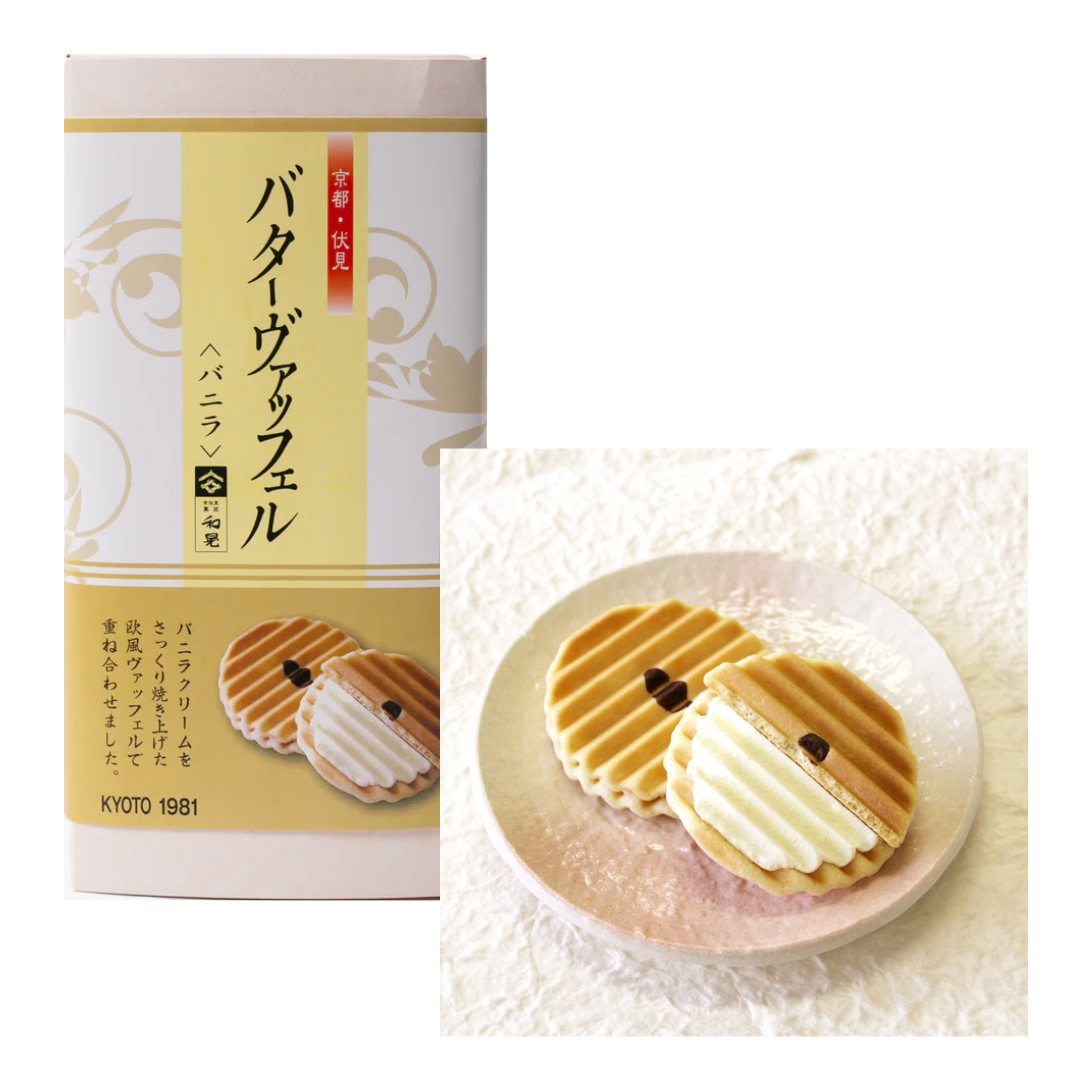 WAKOU KYOTO BUTTER WAFFEL VANILLA 5P