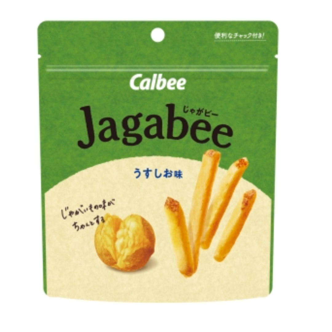 CALBEE JAGABEE LIGHTLY SALTED 4 OZ