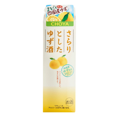CHOYA SARARI YUZU SHU 1 L PAPER