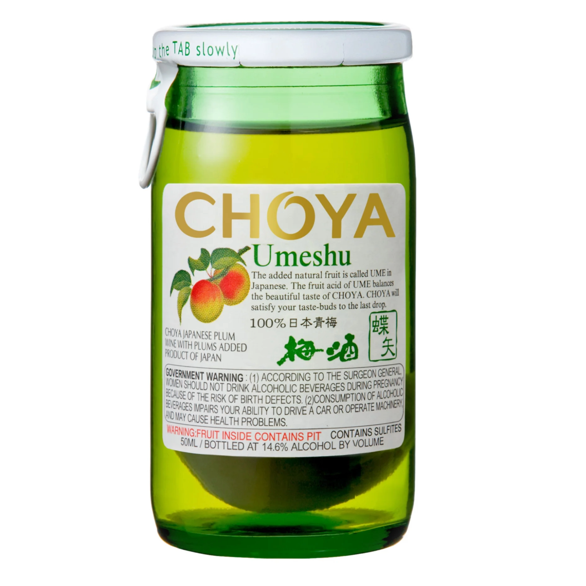 CHOYA UMESHU CUP 50ML