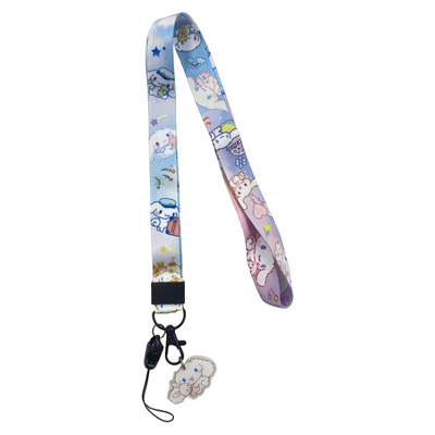 STRAP LANYARD WITH CHARM CINNAMOROLL B