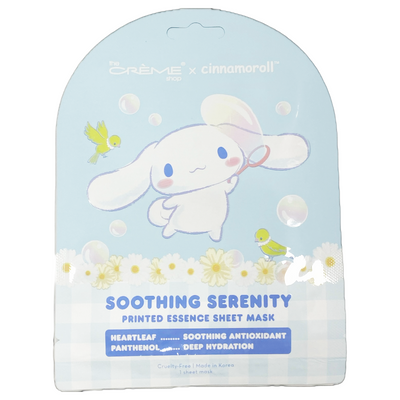 CINNAMOROLL SOOTHING SERENITY SHEET MASK