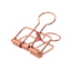 WIRE BINDER CLIP GOLD MEDIUM 3P