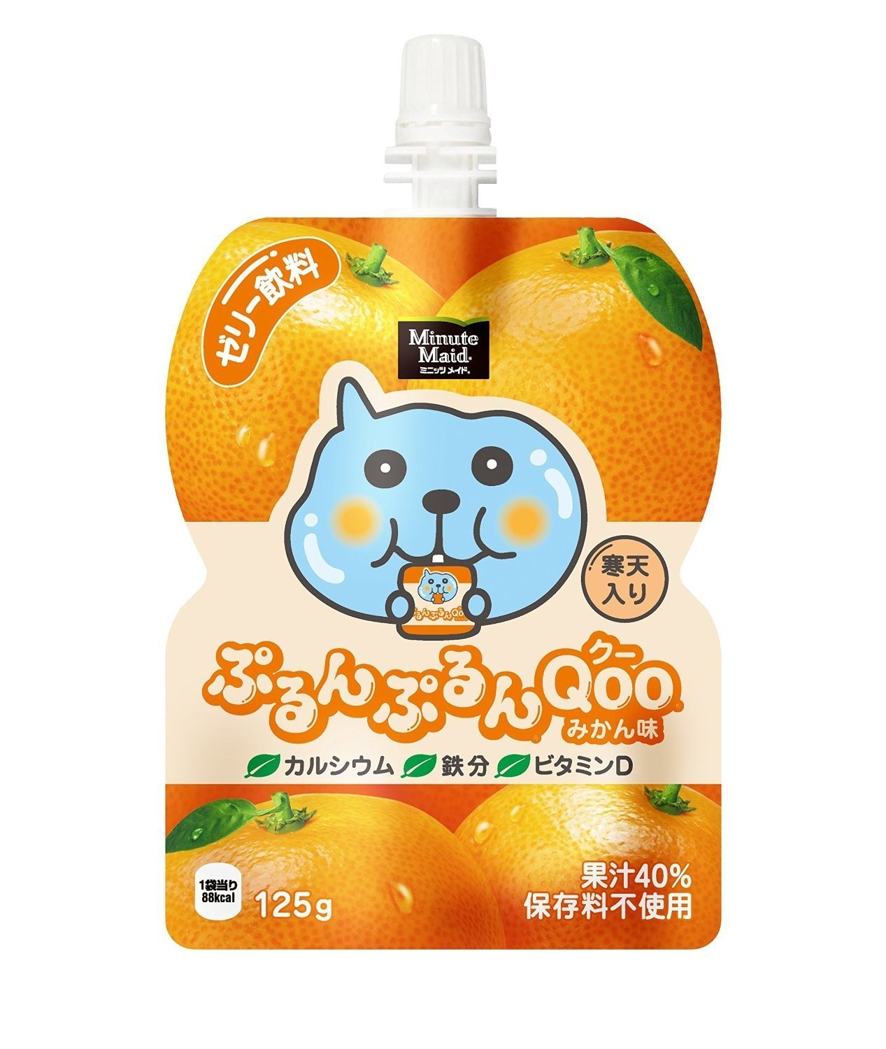 COCA COLA JELLY DRINK QOO ORANGE