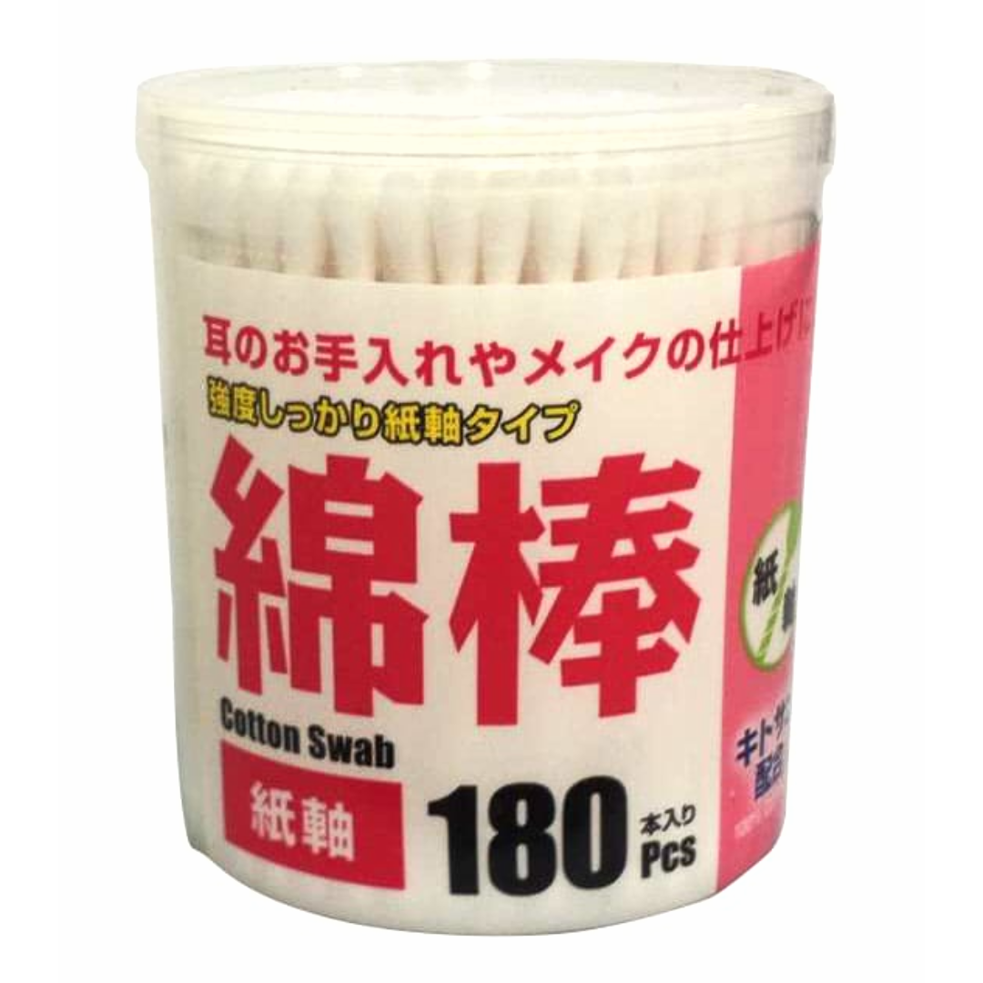 PAPER SHAFT COTTON SWAB 180P