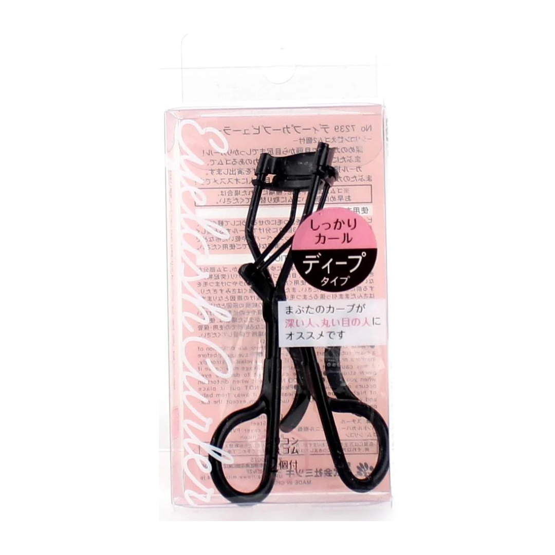 DEEP CURVE EYELASH CURLER WITH 2 SPARE