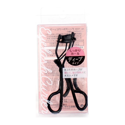 DEEP CURVE EYELASH CURLER WITH 2 SPARE