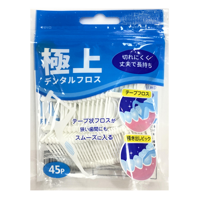 TIS HIGH GRADE DENTAL FLOSS 45P