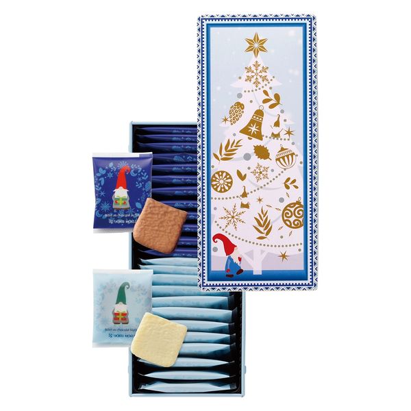 YOKU MOKU CHOCOLATE COOKIES GIFT BOX 24PCS 2024 Xmas Edition