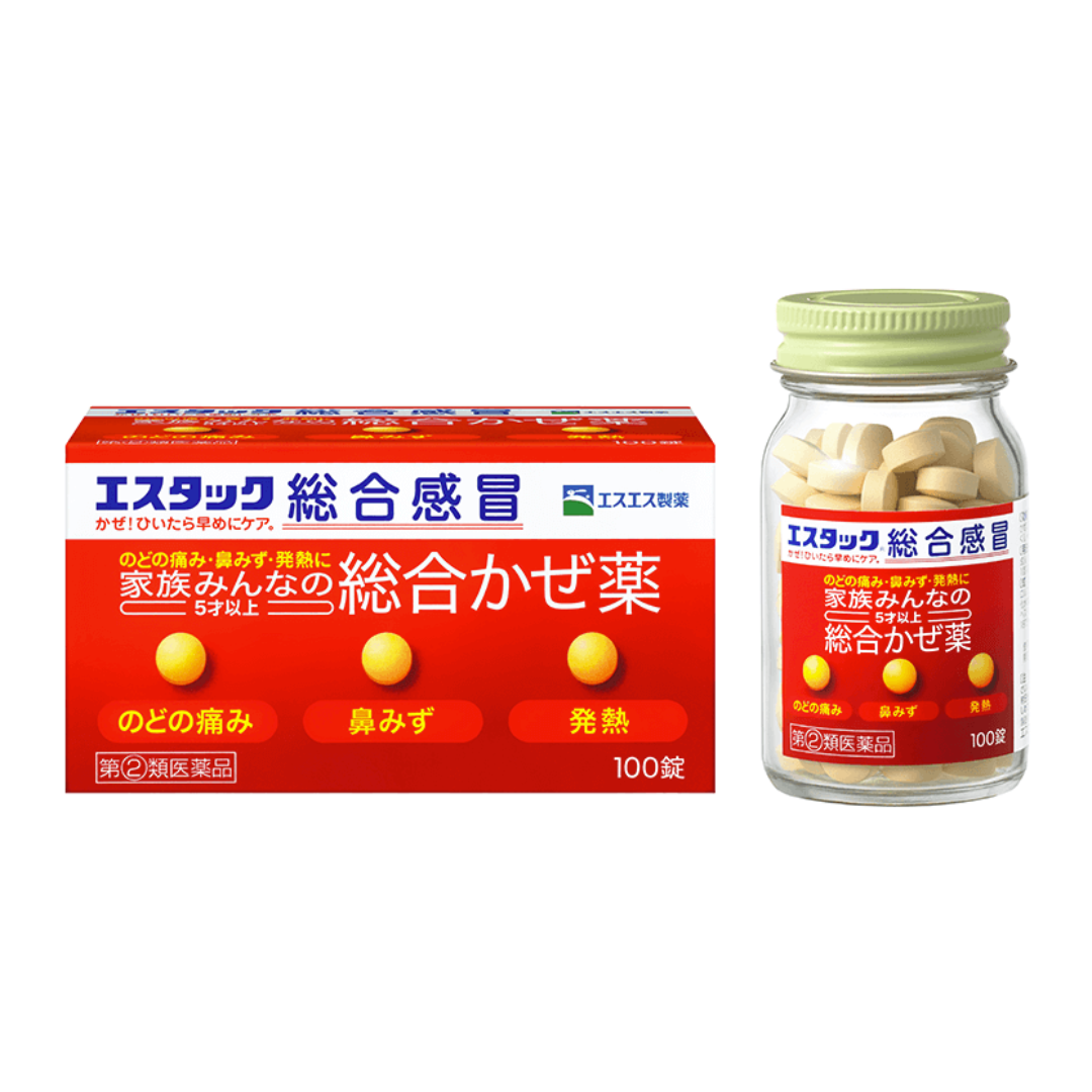 ESTAC COLD REMEDY MEDICINE 100 TB