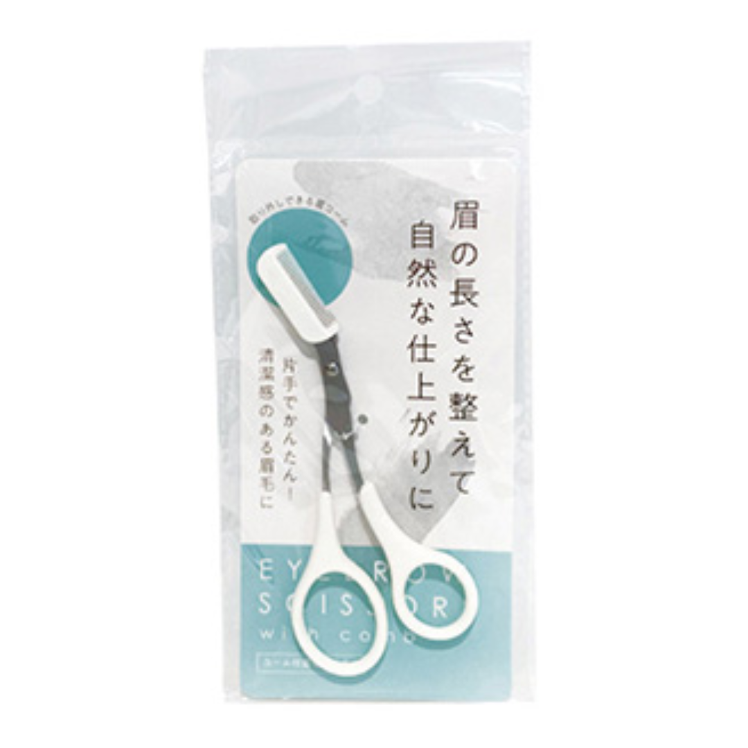 MITSUKI EYEBROW SCISSORS WITH COMB