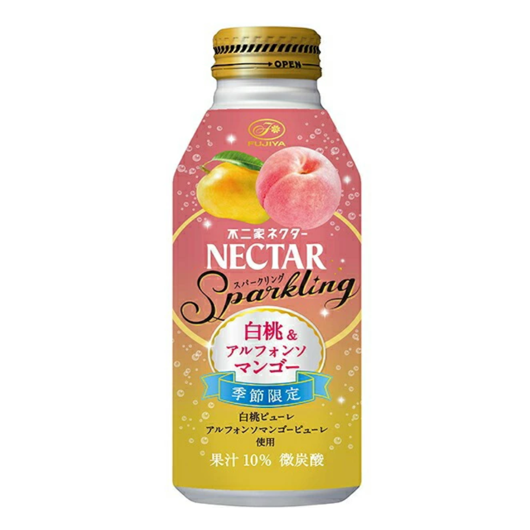 FUJIYA NECTAR SPARKLING PEACH&MANGO