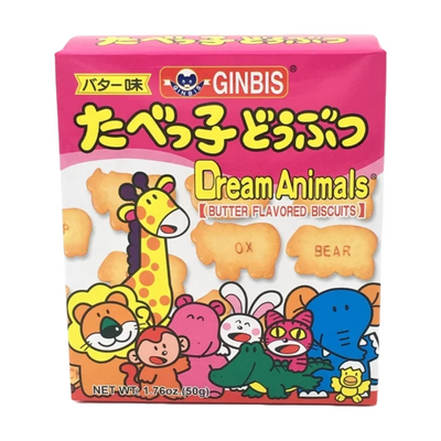 GINBIS ANIMAL BISCUITES BUTTER