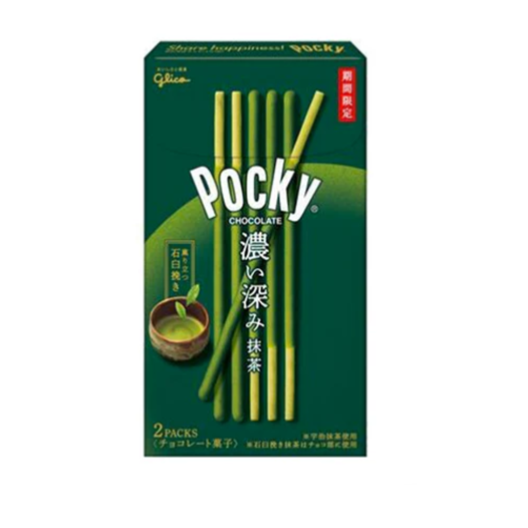 GLICO POCKY DOUBLE RICH MATCHA