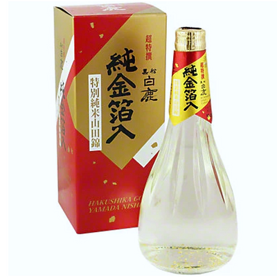 HAKUSHIKA GOLD FLAKES SP JUNMAI YAMADANISHIKI