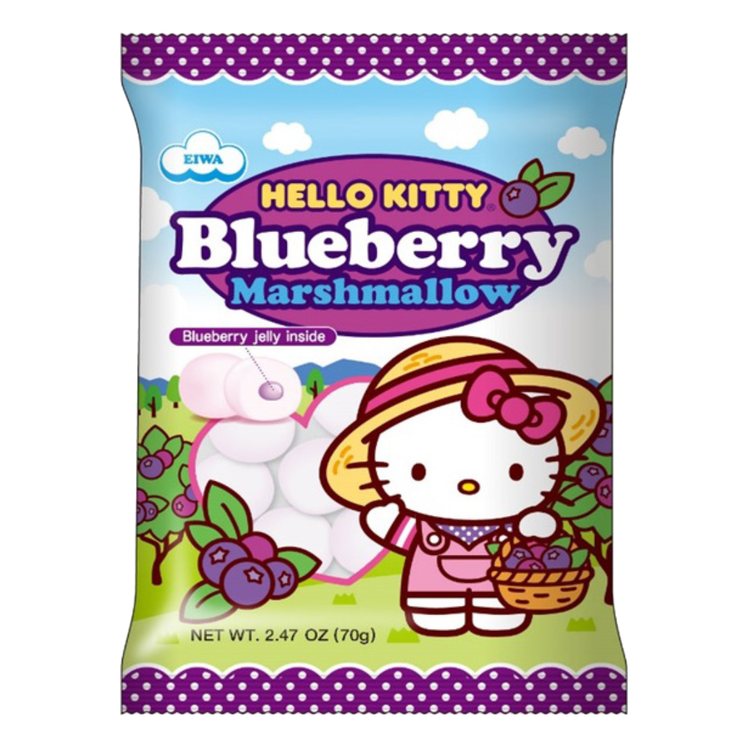 HELLO KITTY BLUEBERRY MARSHMALLOW