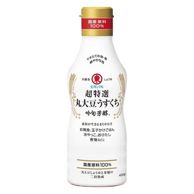 HI-MARU USUKUCHI GINSHUNHOJUN SOY SAUCE 400ML