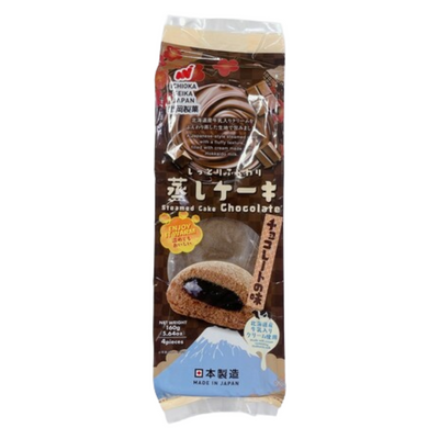 ICHIOKA SEIKA JAPAN STEAMED CAKE CHOCOLATE 4P