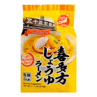 TANAKA KOKUUMA SOY SAUCE RAMEN 3P MEAT FREE