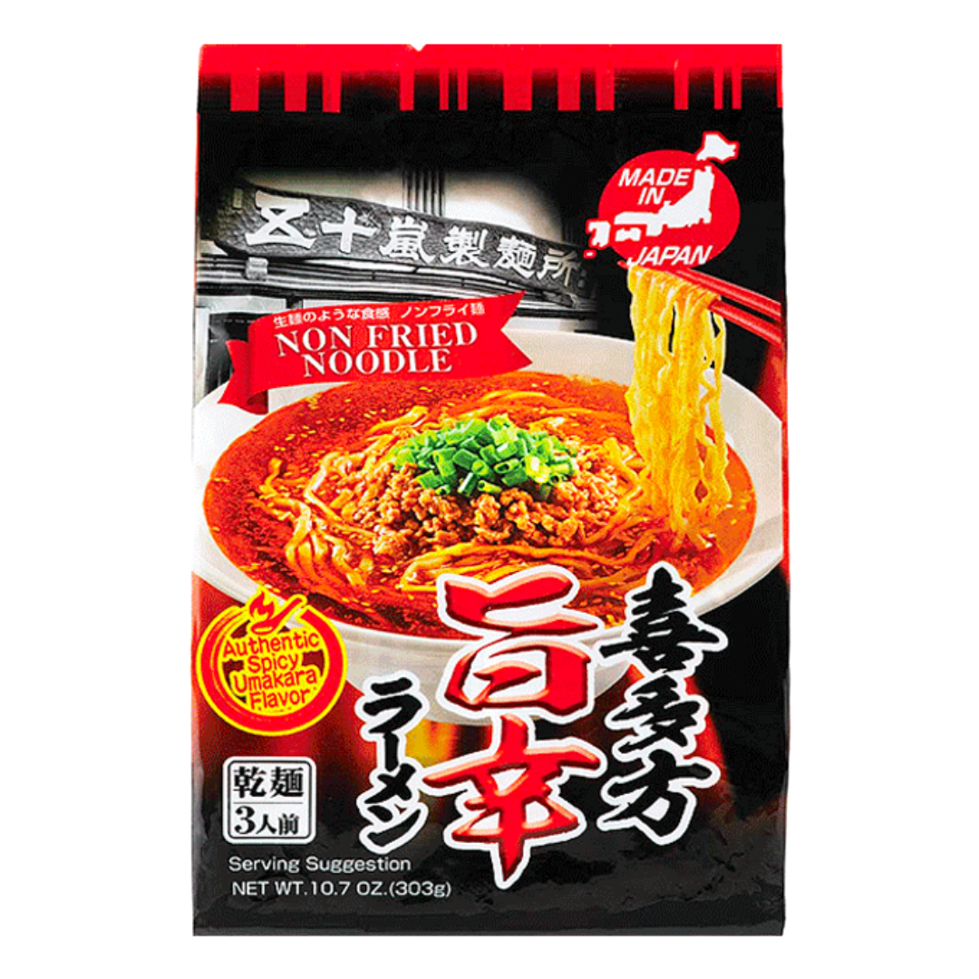 IGARASHI KITAKATA SPICY RAMEN 3P ANIMAL FREE