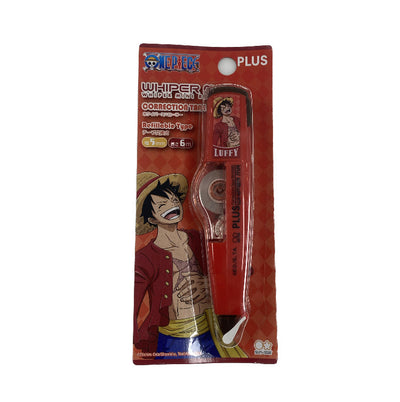 PLUS CORRECTION TAPE MR LUFFY RED