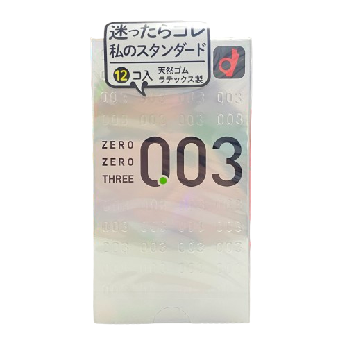 OKAMOTO 003 CONDOM 12PCS