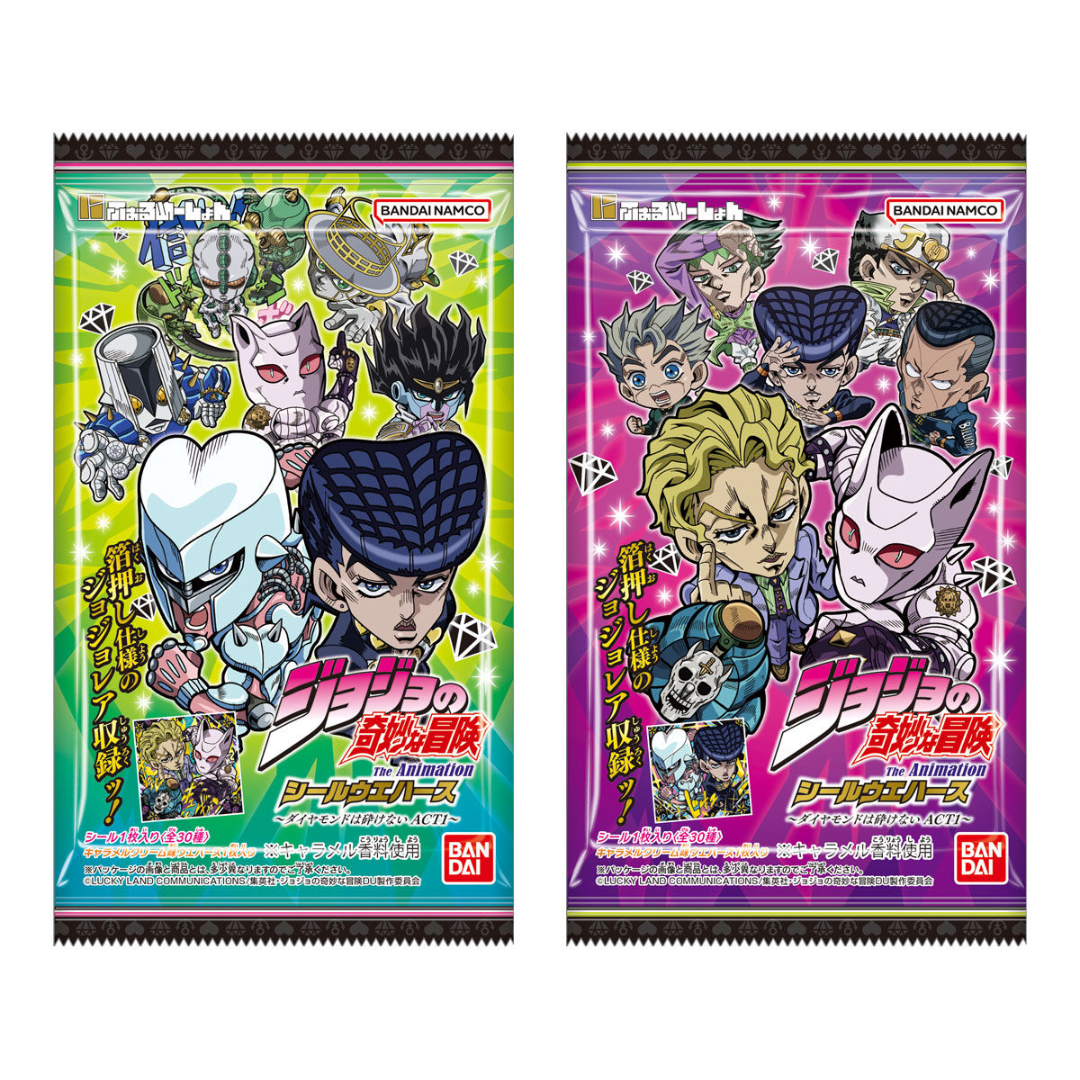 JOJO'S BIZARRE ADVENTURE STICKER WAFER