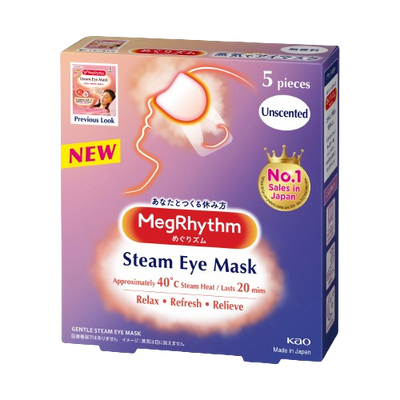 KAO MEGRHYTHM STEAM HOT EYE MASK 5P