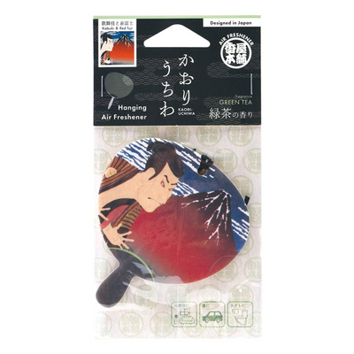 KAORI-UCHIWA AIR FRESHENER KABUKI×AKAFUJI GREEN TEA