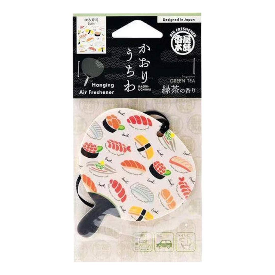 KAORI-UCHIWA AIR FRESHENER SUSHI GREEN TEA