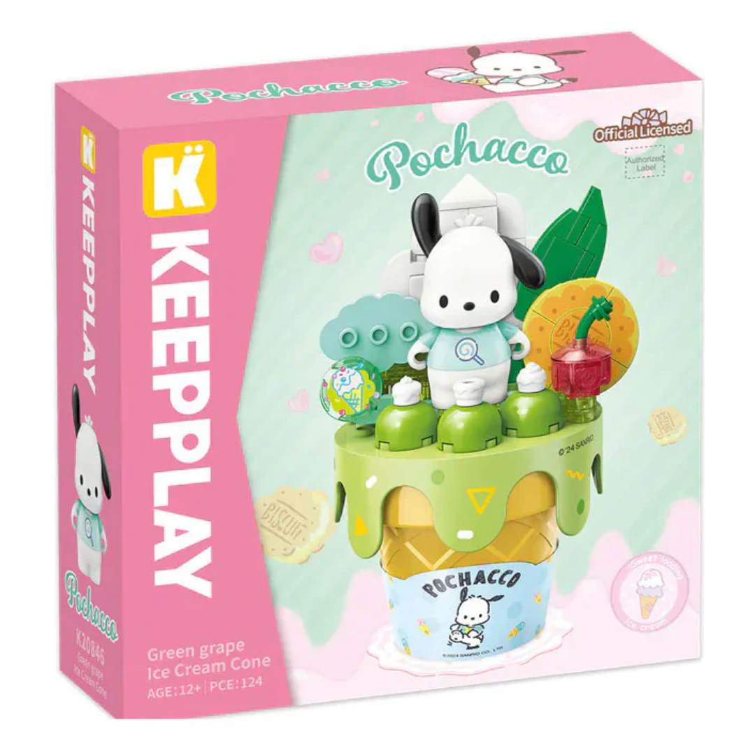 SANRIO KEEPPLEY ICE CREAM POCHACCO K20846