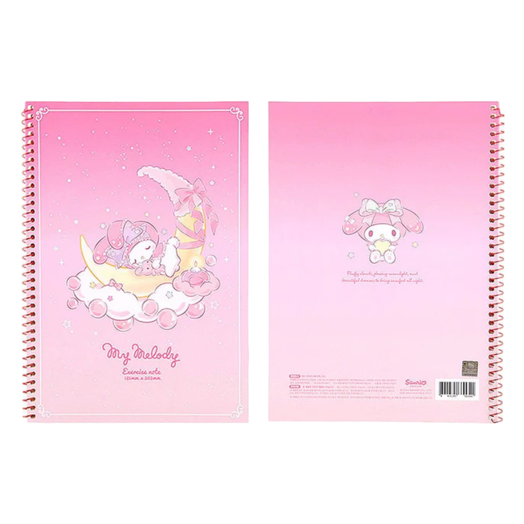 Lineless Note Book SANRIO EXERCISE LINELESS NOTEBOOK MY MELODY – HANAMARU JAPANESE MARKETPLACE