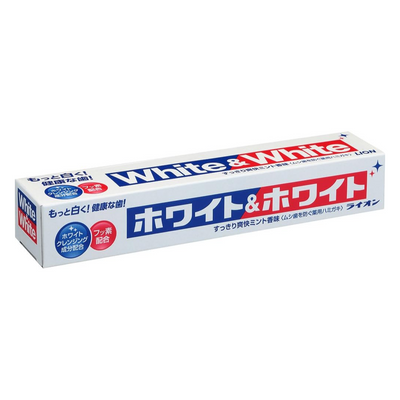 LION TOOTHPASTE WHITE & WHITE 5.3OZ