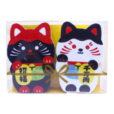 LUCKY CAT SPONGE 2P