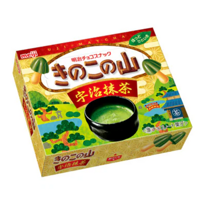 MEIJI COOKIE KINOKO NO YAMA MATCHA