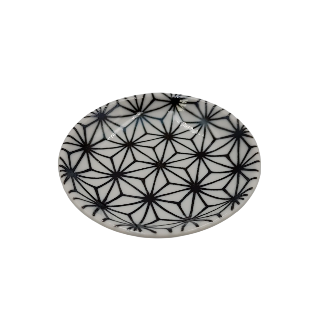 DIAMOND LEAF SMALL PLATE 10CM